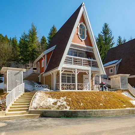 Chalet Freeman-2a 4місний з кухнею, терасою, грилем - на увесь перший поверх котеджу Bukovel